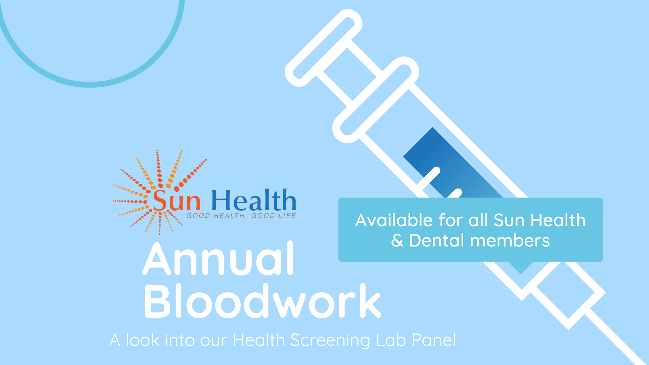 The "Must Do" of Annual Blood Work Sun Health & Dental Blog